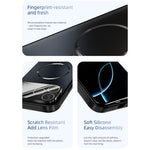 ABEEL For iPhone 16 Pro Case Compatible with MagSafe TPU PC Cooling Matte Phone Back Cover with Lens Film
