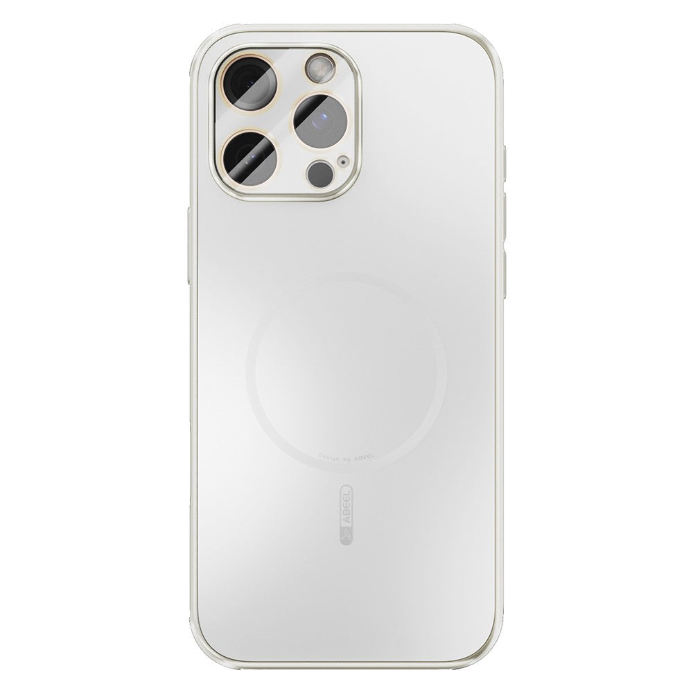 ABEEL For iPhone 16 Pro Case Compatible with MagSafe TPU PC Cooling Matte Phone Back Cover with Lens Film