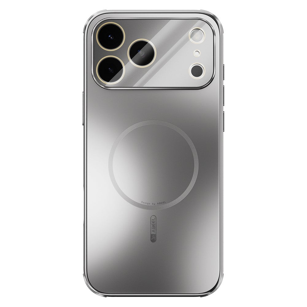 ABEEL Cover til iPhone 17 Pro Kompatibel med MagSafe TPU PC Kølende Mat Telefonbagsidecover med Linsefilm