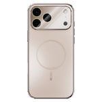 ABEEL Cover til iPhone 17 Pro Kompatibel med MagSafe TPU PC Kølende Mat Telefonbagsidecover med Linsefilm