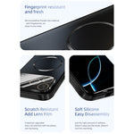 ABEEL For iPhone 17 Pro Max Case Compatible with MagSafe TPU PC Cooling Matte Phone Back Cover with Lens Film