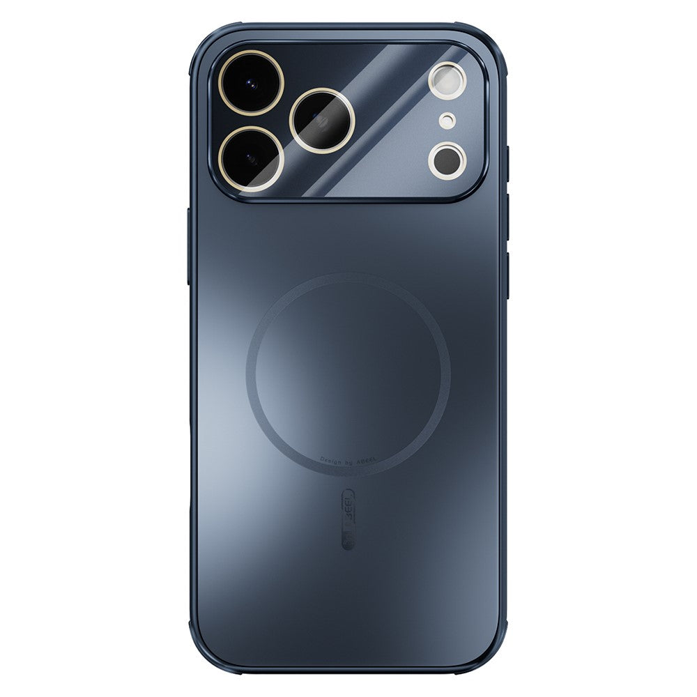 ABEEL For iPhone 17 Pro Max Case Compatible with MagSafe TPU PC Cooling Matte Phone Back Cover with Lens Film