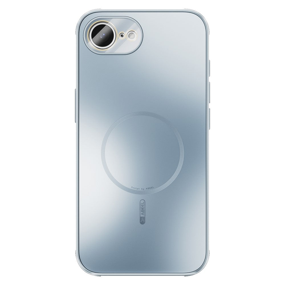 ABEEL For iPhone 17e / 16e Case Compatible with MagSafe TPU PC Cooling Matte Phone Back Cover with Lens Film