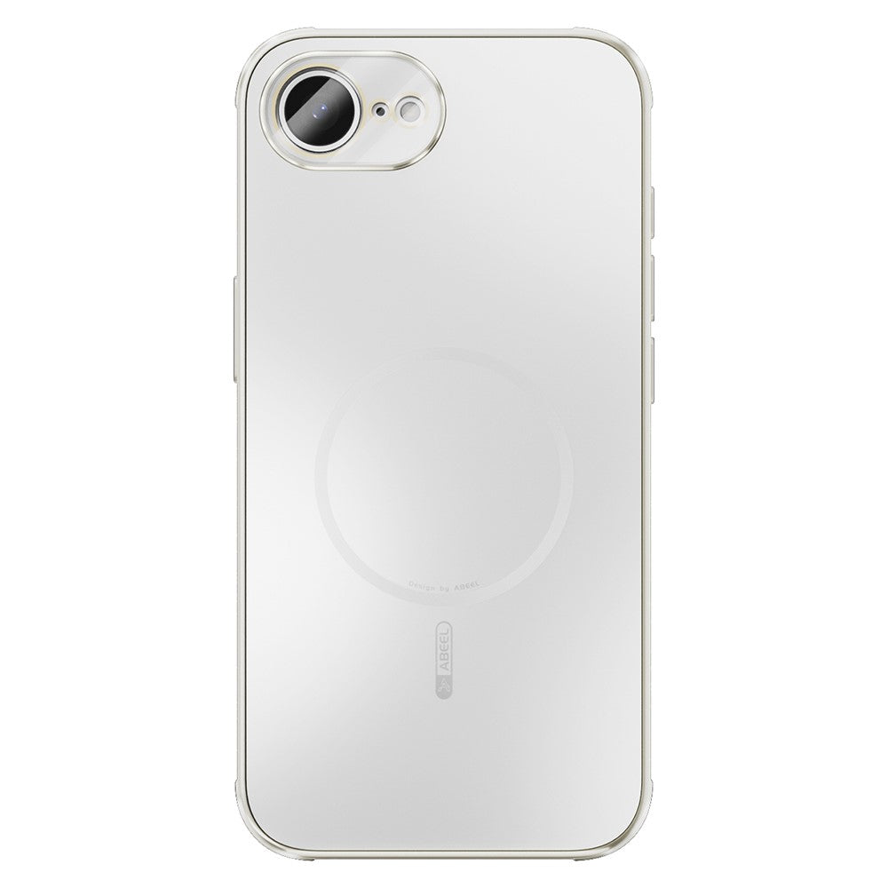 ABEEL For iPhone 17e / 16e Case Compatible with MagSafe TPU PC Cooling Matte Phone Back Cover with Lens Film