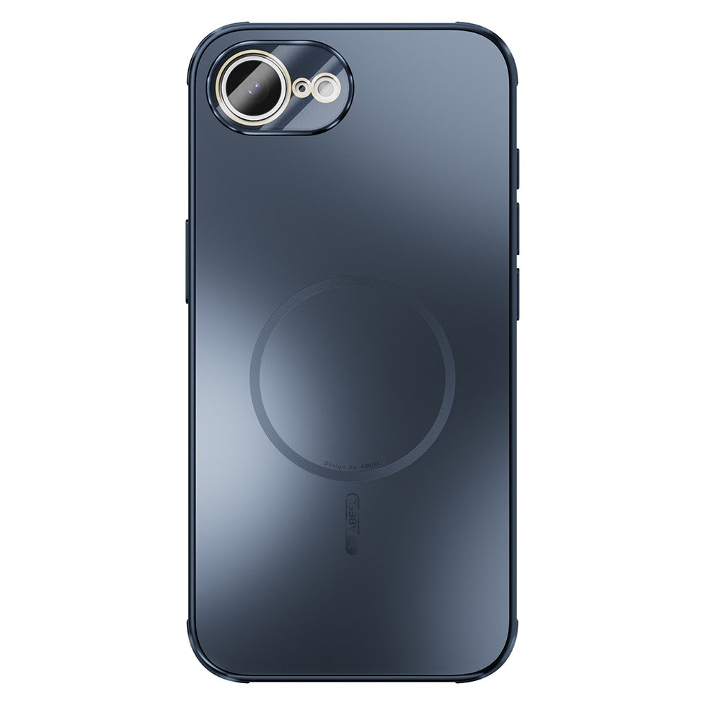 ABEEL For iPhone 17e / 16e Case Compatible with MagSafe TPU PC Cooling Matte Phone Back Cover with Lens Film