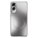 ABEEL Til Samsung Galaxy S25 Edge Magnetisk Cover TPU PC Kølende Mat Telefon Bagcover med Linsefilm