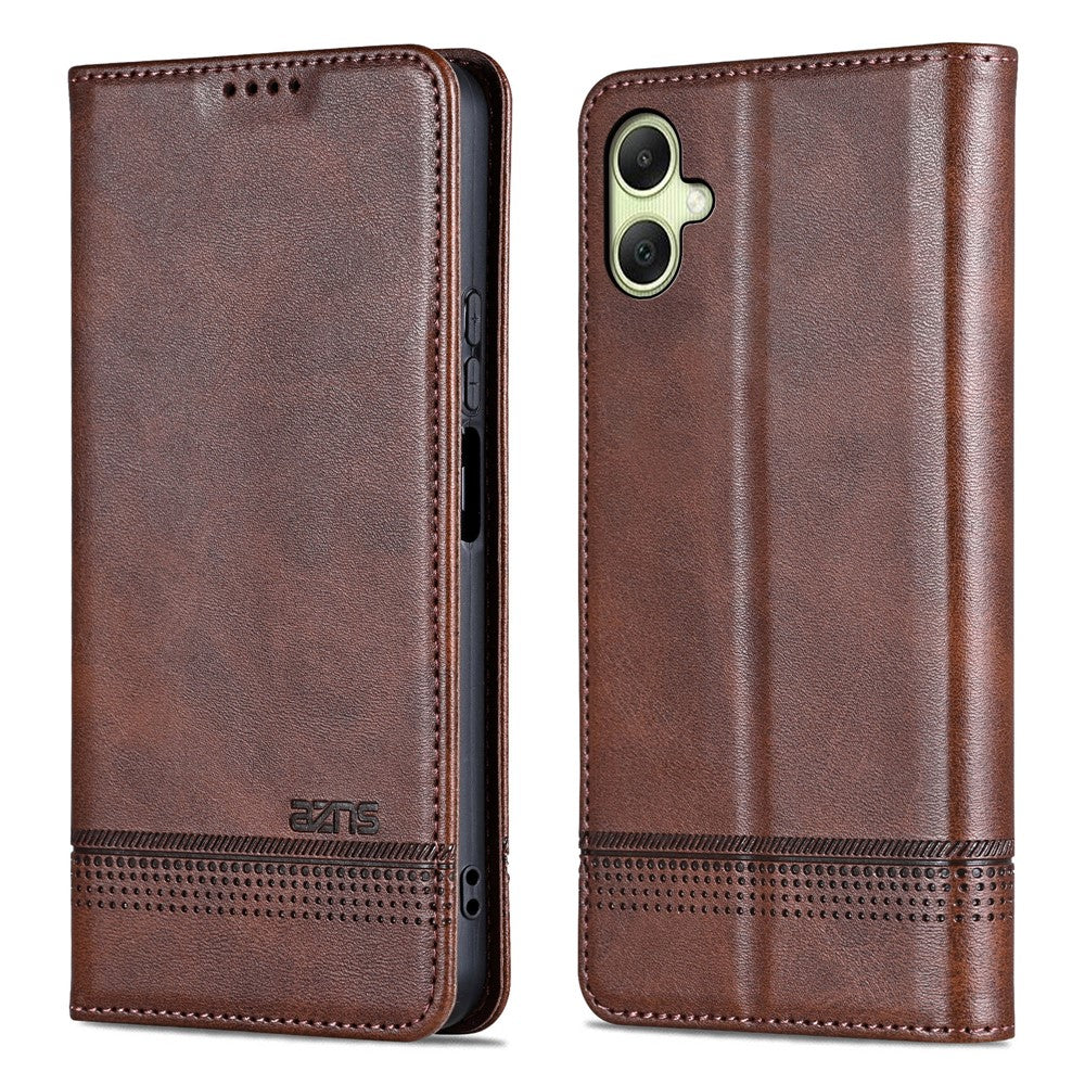 AZNS-cover til Samsung Galaxy A08 5G / A08 4G / A07 5G / A07 4G / A07s 4G, pungcover i PU-læder med koskindstekstur