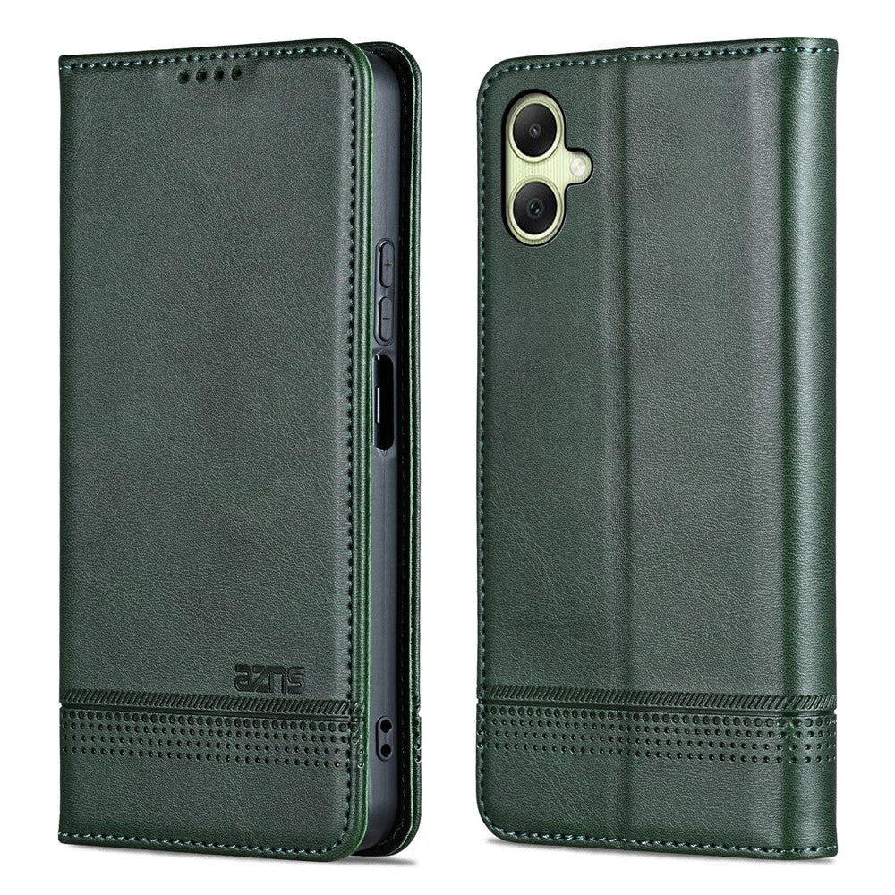 AZNS-cover til Samsung Galaxy A08 5G / A08 4G / A07 5G / A07 4G / A07s 4G, pungcover i PU-læder med koskindstekstur