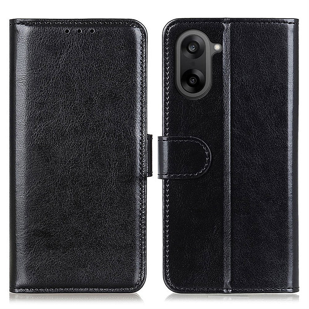 OnePlus Nord CE5 5G / Ace 5 Racing 5G-etui i PU-læder med Crazy Horse-tekstur, mobilcover