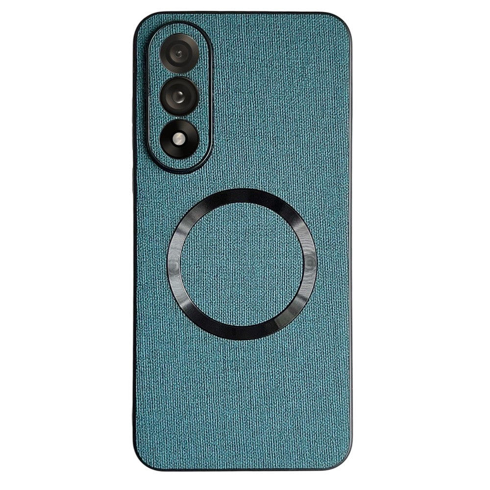 For OnePlus Nord 5 5G / Ace 5 Ultra 5G Magnetic Case Drop-Proof TPU + Cloth Back Phone Cover