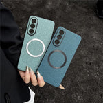 For OnePlus Nord 5 5G / Ace 5 Ultra 5G Magnetic Case Drop-Proof TPU + Cloth Back Phone Cover