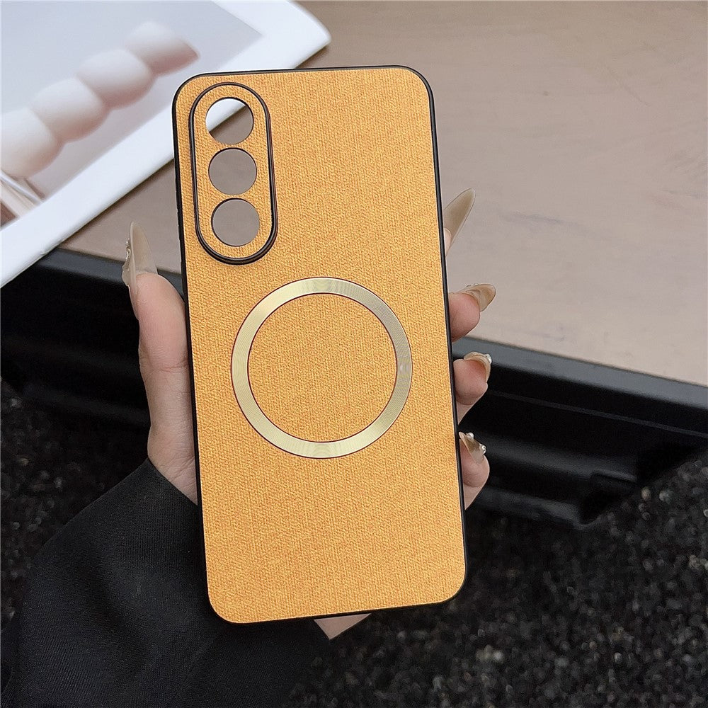 For OnePlus Nord 5 5G / Ace 5 Ultra 5G Magnetic Case Drop-Proof TPU + Cloth Back Phone Cover