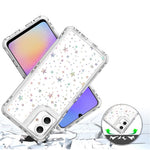 Til Samsung Galaxy A06 4G cover Akryl TPU Gennemsigtigt telefoncover med laserprintet film