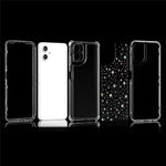 Til Samsung Galaxy A06 4G cover Akryl TPU Gennemsigtigt telefoncover med laserprintet film