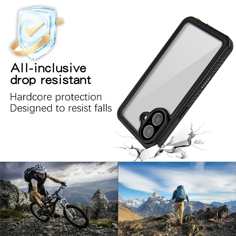 REDPEPPER FS / FM-serien Vandtæt iPhone 17-cover IP68 Stødsikkert Telefoncover