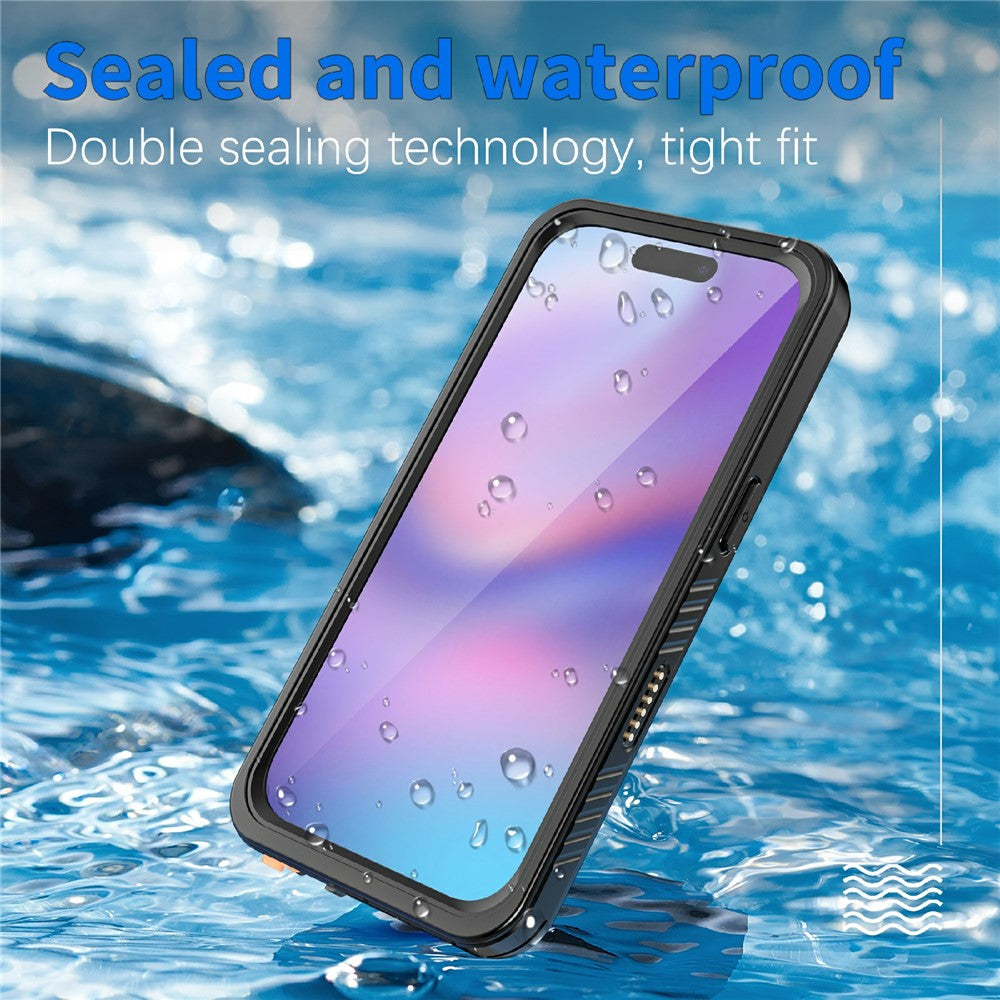 REDPEPPER FS / FM-serien Vandtæt iPhone 17-cover IP68 Stødsikkert Telefoncover