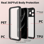 REDPEPPER FS / FM Series For iPhone 17 Pro Max Waterproof Case IP68 Shockproof Phone Cover