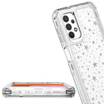 mobilskal för Samsung Galaxy A13 4G / 5G / A04 4G (164,4 mm) / A04s 4G (164,7 mm) / A32 5G genomskinligt akryl-TPU-skal med lasertryckt film