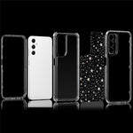 For Samsung Galaxy A05s 4G Case Precise Cutouts Acrylic TPU Clear Phone Cover with Laser-printed Film
