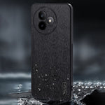 For Xiaomi Redmi K80 Ultra 5G Case Wood Texture PU Leather Coated PC TPU Phone Cover