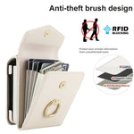 Til Samsung Galaxy Z Flip7 5G Etui Litchi Tekstur PU Læder + TPU Telefoncover med Skulderrem