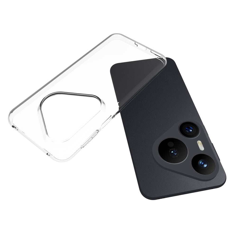 10Pcs / Pack For Huawei Pura 80 Pro / 80 Pro+ Case Watermark Free TPU Protective Clear Phone Cover