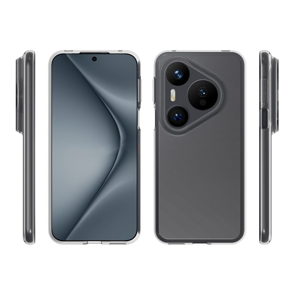 10Pcs / Pack For Huawei Pura 80 Pro / 80 Pro+ Case Watermark Free TPU Protective Clear Phone Cover