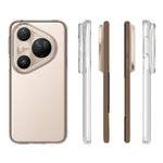10Pcs  /  Pack For Huawei Pura 80 Ultra Case Watermark Free TPU Protective Clear Phone Cover