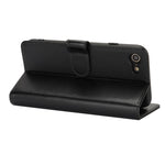 For iPhone SE (2022) / (2020) / 8 / 7 Stand Case Shockproof Leather Wallet Phone Cover