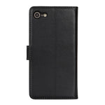 For iPhone SE (2022) / (2020) / 8 / 7 Stand Case Shockproof Leather Wallet Phone Cover