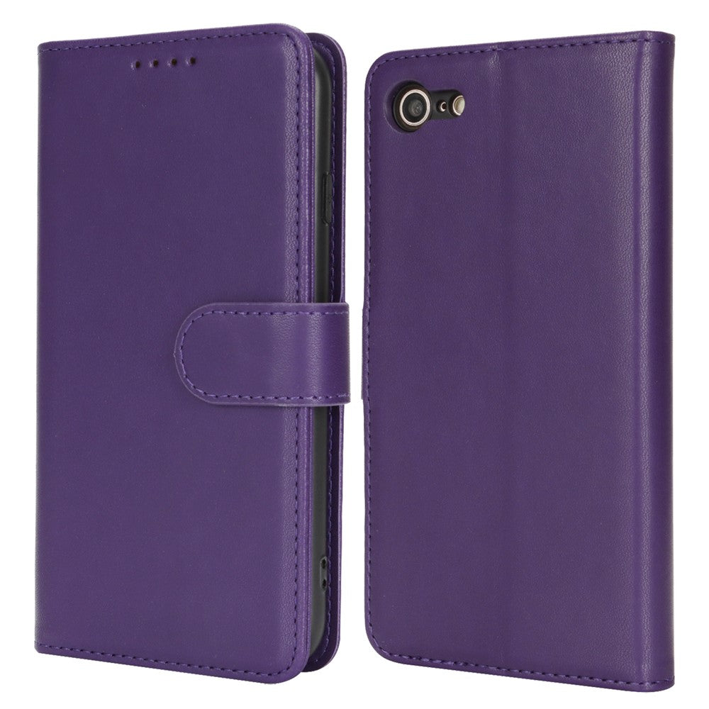 For iPhone SE (2022) / (2020) / 8 / 7 Stand Case Shockproof Leather Wallet Phone Cover