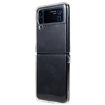 Til Samsung Galaxy Z Flip4 5G Ultra Slim Anti-ridse Sammenfoldeligt Telefoncover Gennemsigtig Hård PC Bagside