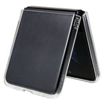 Til Samsung Galaxy Z Flip4 5G Ultra Slim Anti-ridse Sammenfoldeligt Telefoncover Gennemsigtig Hård PC Bagside