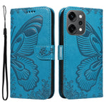 For Oppo Reno14 Pro 5G (China) / Oppo Reno14 Pro 5G (Global) Case Butterfly Pattern PU Leather Folio Flip Phone Cover