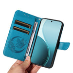 For Oppo Reno14 Pro 5G (China) / Oppo Reno14 Pro 5G (Global) Case Butterfly Pattern PU Leather Folio Flip Phone Cover