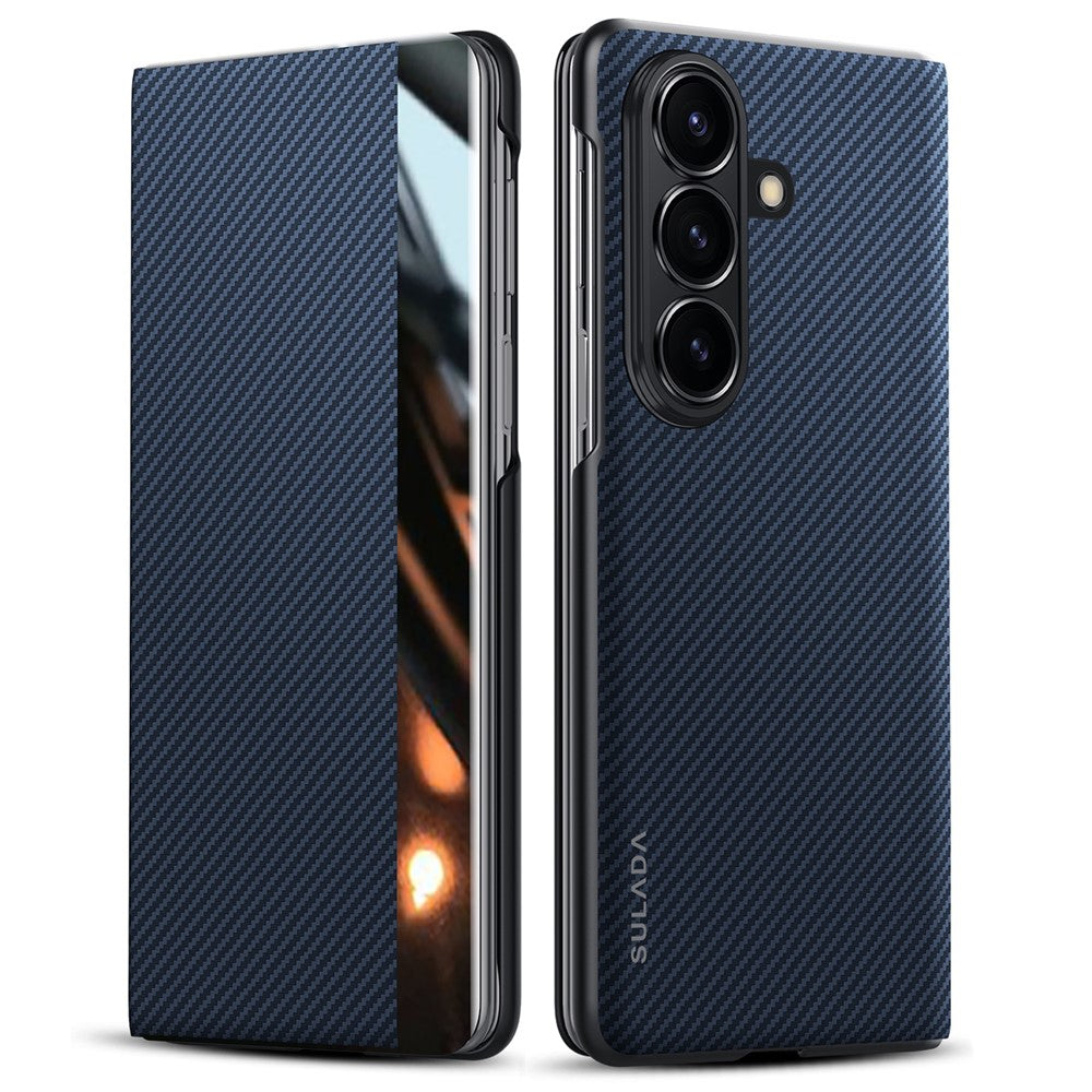 SULADA For Samsung Galaxy Z Fold7 5G Case View Window Leather Phone Cover with Auto Wake  /  Sleep