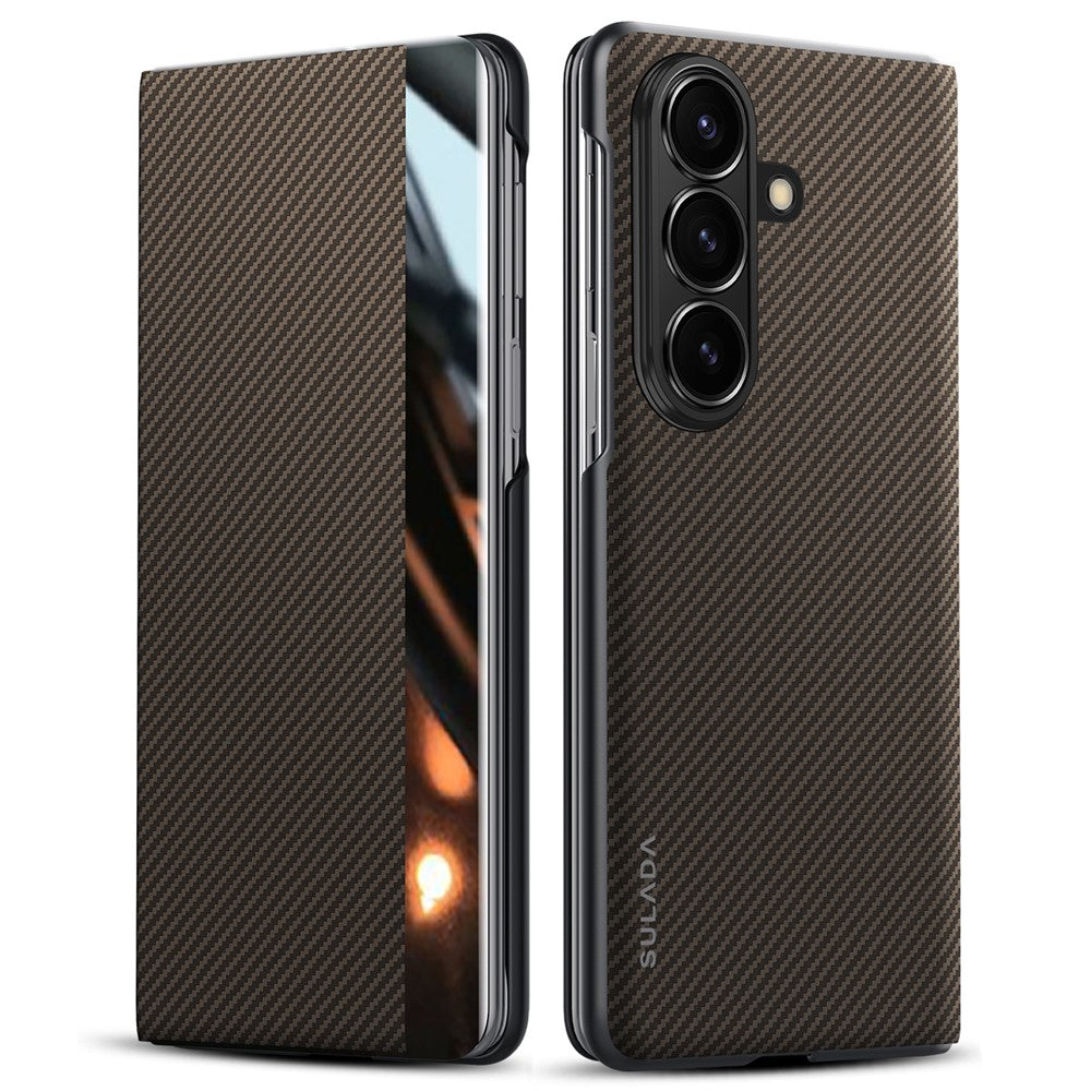 SULADA For Samsung Galaxy Z Fold7 5G Case View Window Leather Phone Cover with Auto Wake  /  Sleep