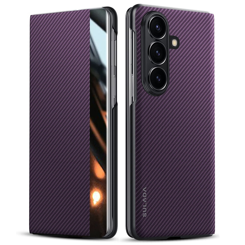 SULADA For Samsung Galaxy Z Fold7 5G Case View Window Leather Phone Cover with Auto Wake  /  Sleep