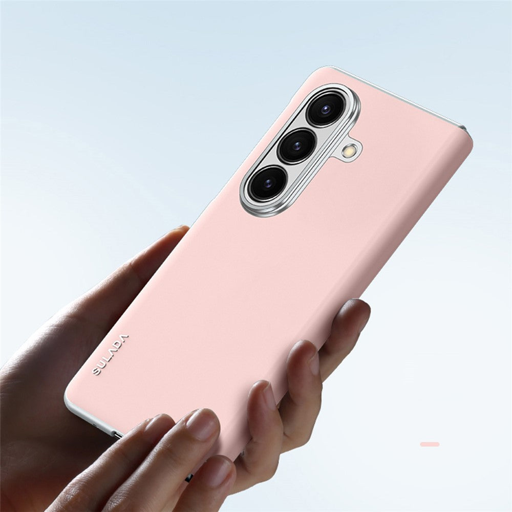 SULADA For Samsung Galaxy Z Fold7 5G Case Leather Back Cover Magnetic Case Hinge Protection