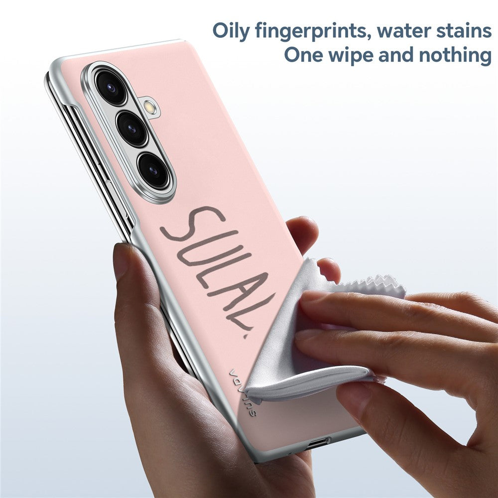 SULADA For Samsung Galaxy Z Fold7 5G Case Leather Back Cover Magnetic Case Hinge Protection
