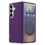 SULADA For Samsung Galaxy Z Fold7 5G Case Leather Back Cover Magnetic Case Hinge Protection