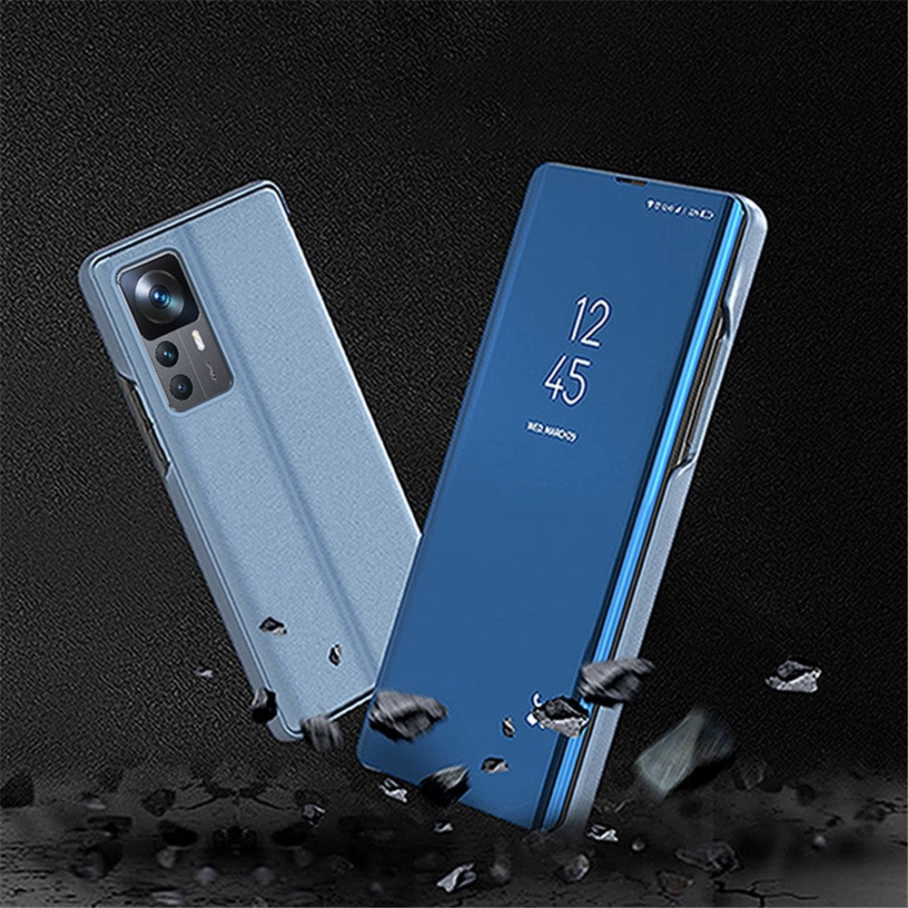 Xiaomi 12T 5G / 12T Pro 5G / Redmi K50 Ultra 5G Flip Läderfodral med Stativ Helkroppsskyddande mobilfodral