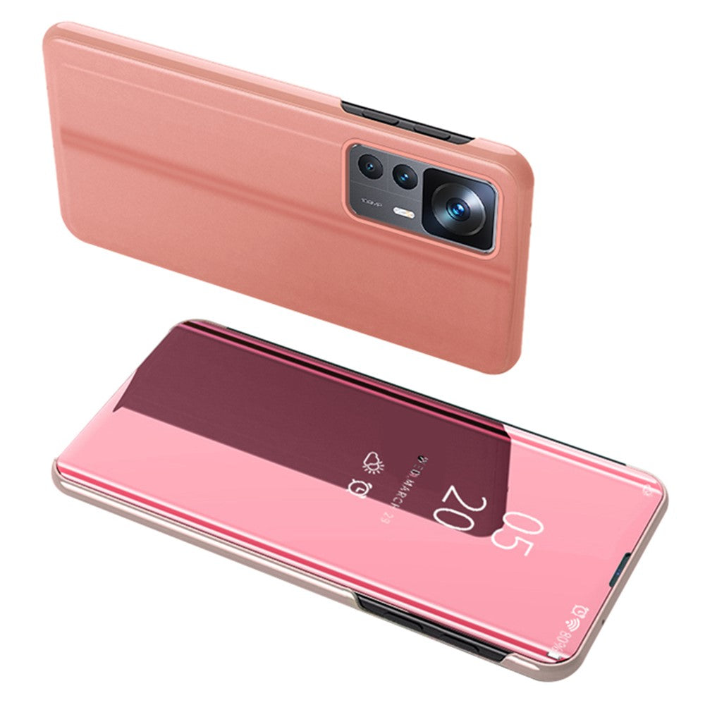 Xiaomi 12T 5G / 12T Pro 5G / Redmi K50 Ultra 5G Flip Läderfodral med Stativ Helkroppsskyddande mobilfodral
