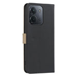 BINFEN COLOR For Xiaomi Redmi 15C 5G (EU) (173mm) / 15C 4G (EU) (173mm) Leather Case  Floral Pattern Phone Cover RFID Blocking Wallet Stand