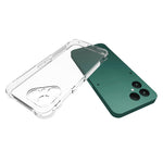 WANLONFENG For Fairphone 6+ / Fairphone 6 TPU Case WL2 Series 2.0mm Phone Cover with 2Pcs Tempered Glass Films