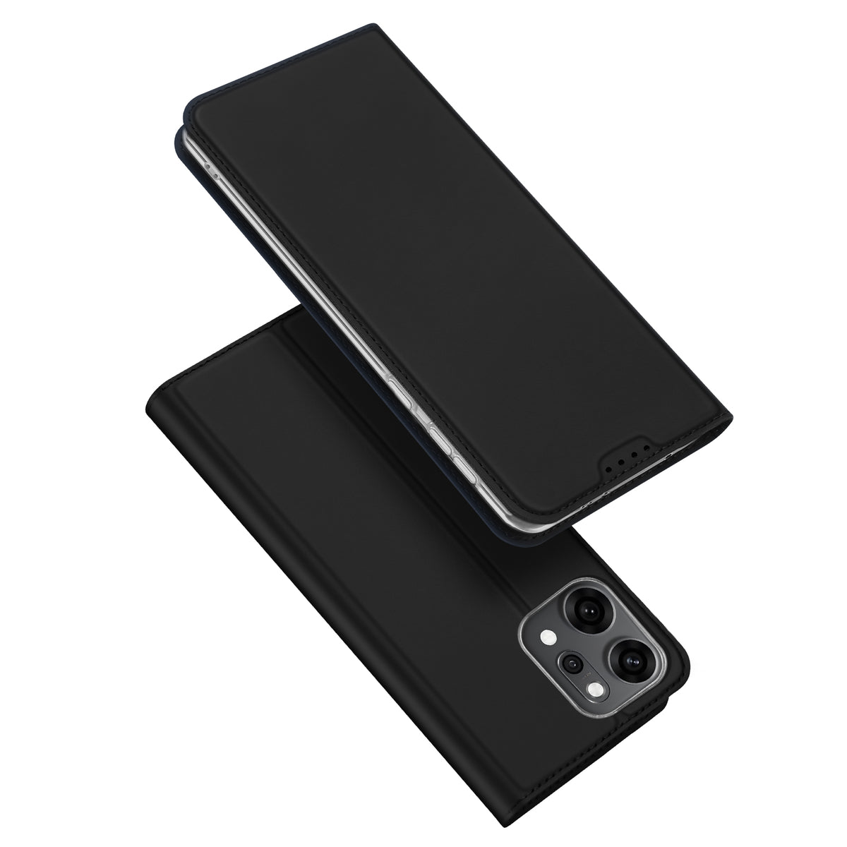 DUX DUCIS För Oppo Reno14 Pro 5G (Global) Skal Skin Pro Series Läder Stativskydd Korthållare