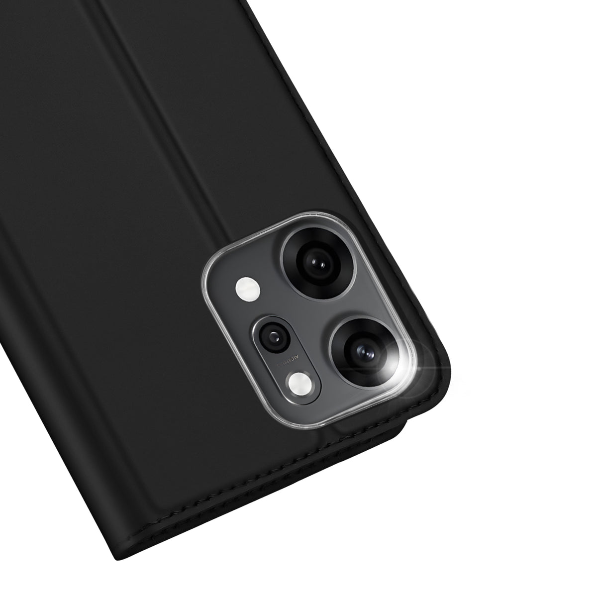DUX DUCIS För Oppo Reno14 Pro 5G (Global) Skal Skin Pro Series Läder Stativskydd Korthållare