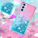 Samsung Galaxy A18 4G / A18 5G / A17 4G / A17 5G / A26 5G TPU-skal Gradient Quicksand-mobilbaksida