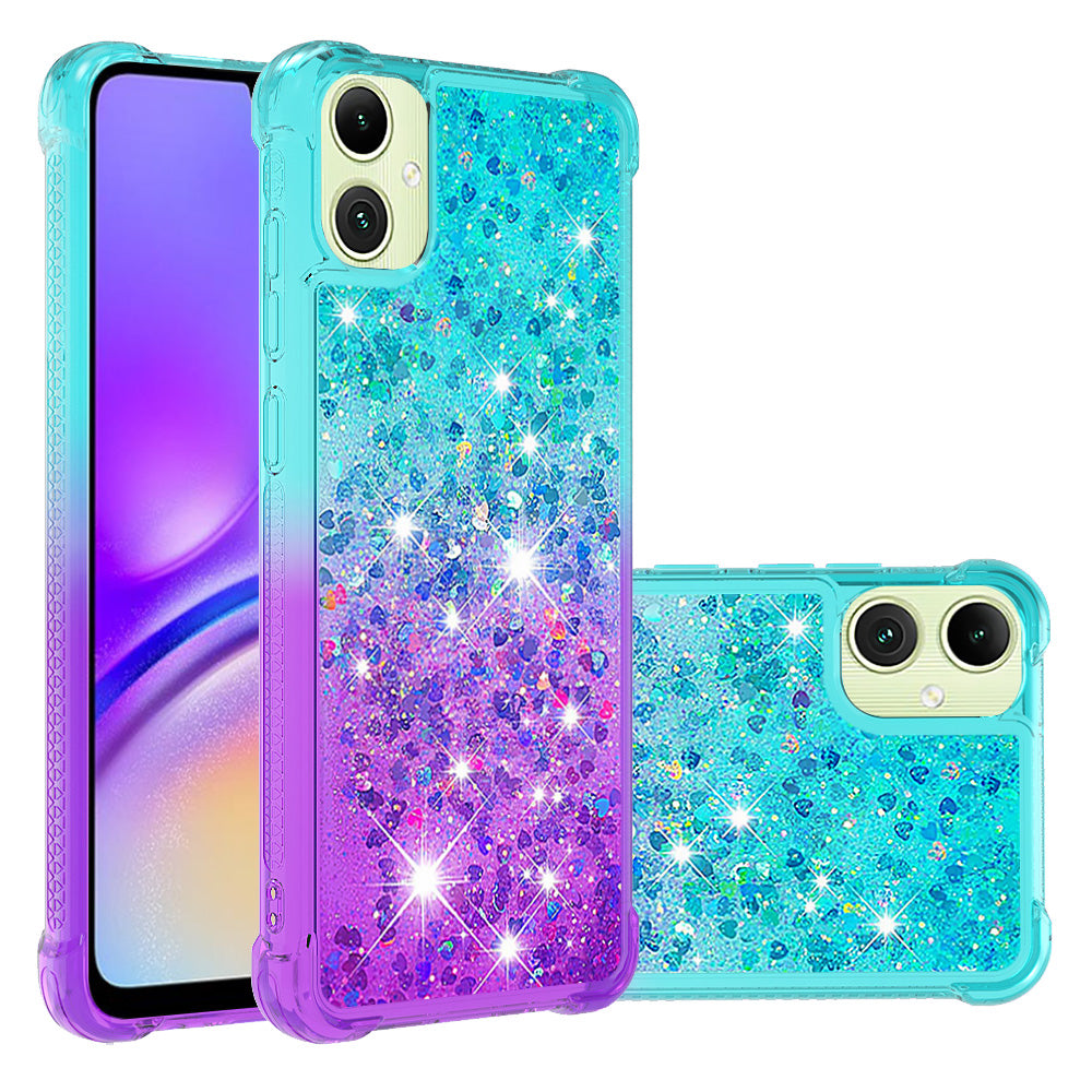 For Samsung Galaxy A08 5G / A08 4G / A07 4G TPU Case Gradient Quicksand Phone Back Cover