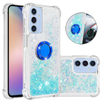 Samsung Galaxy A18 4G / A18 5G / A17 4G / A17 5G / A26 5G TPU-etui med stativ, Quicksand-stødsikkert etui